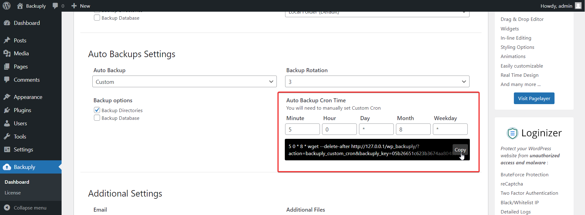 Custom Cron Example Custom Cron Example