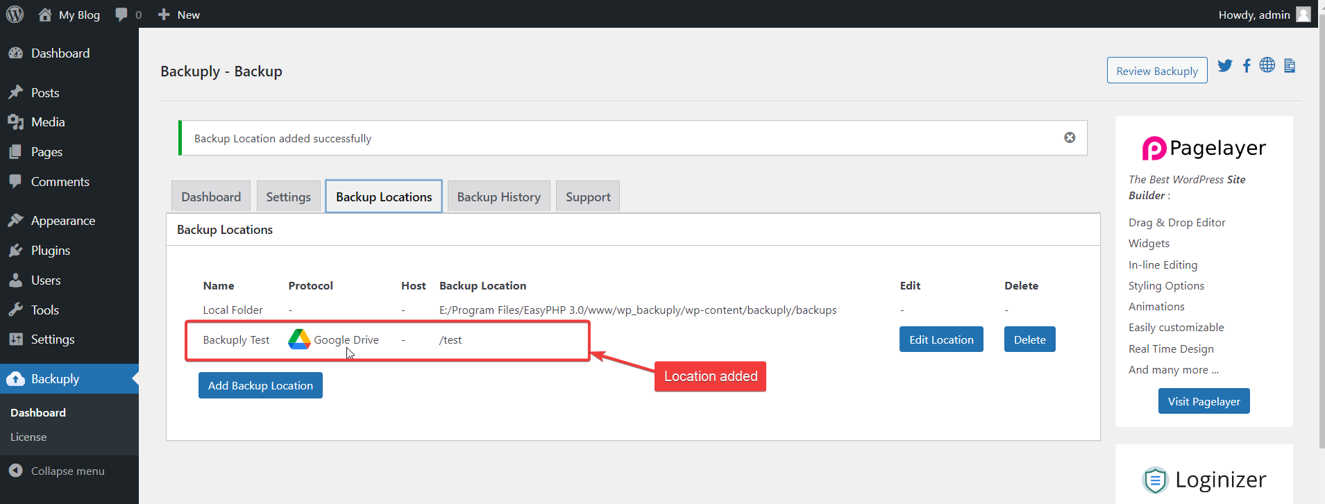 Google Drive Added