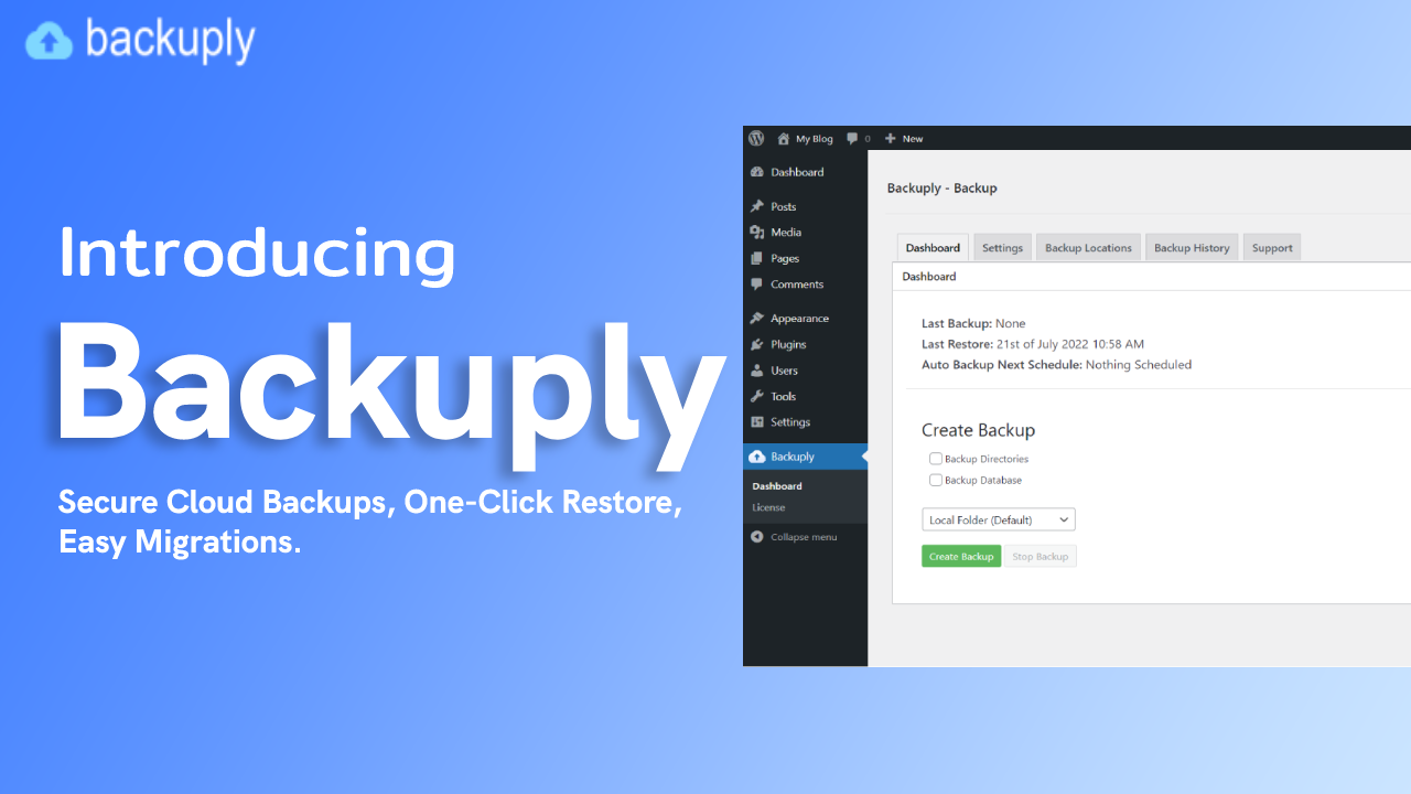 Introducing Backuply