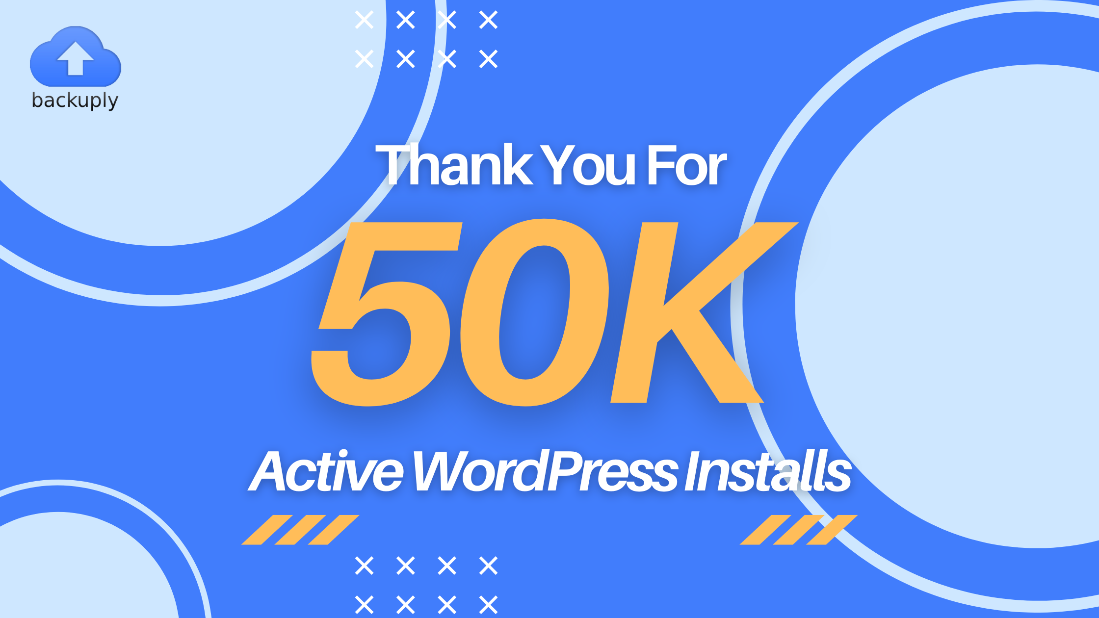 Backuply Crossed 50k WordPress Installs