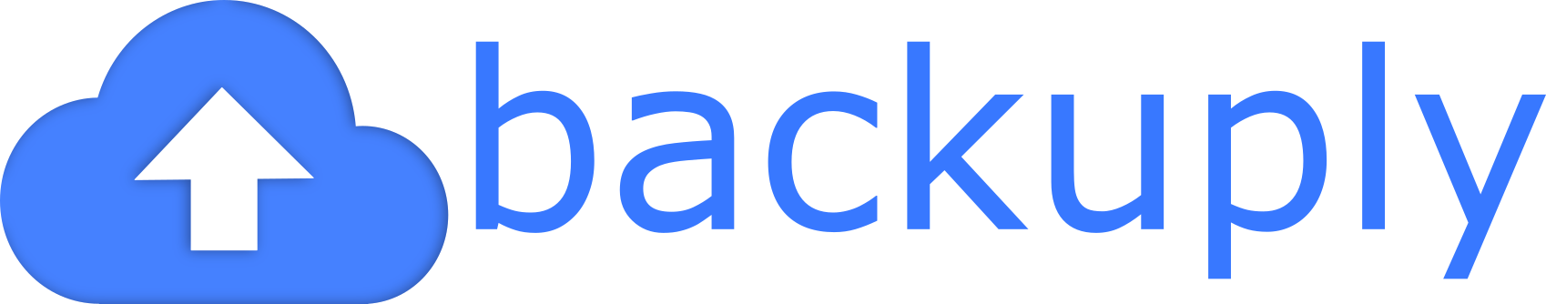 Backuply Logo Text Blue Backuply Logo Text Blue