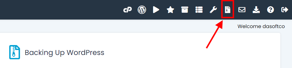 Softaculous WordPress Backup List Softaculous WordPress Backup List